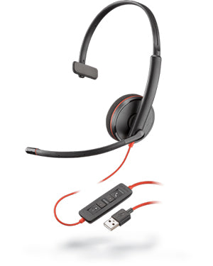 Plantronics Blackwire C3210 Monaural USB Headset