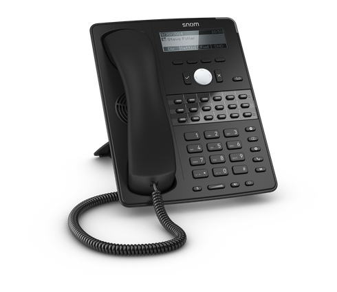 Snom D725 12-Line 18-Button SIP Deskphone Gigabit PoE