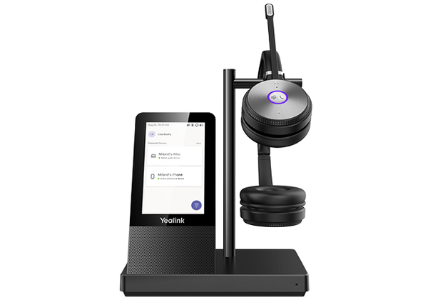 Yealink WH66-DUAL-TEAMS DECT Wireless Headset, Stereo, for UC and MS TEAMS