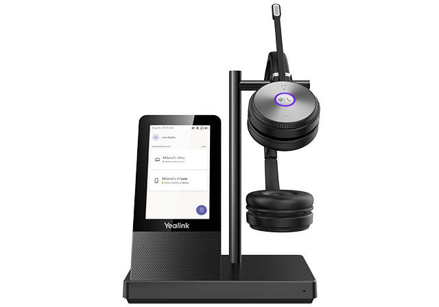 Yealink WH66-DUAL-TEAMS DECT Wireless Headset, Stereo, for UC and MS TEAMS