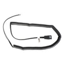 SHG S 135 HIC Amp Cable with Flat QD to RJ9 for SHG Headsets