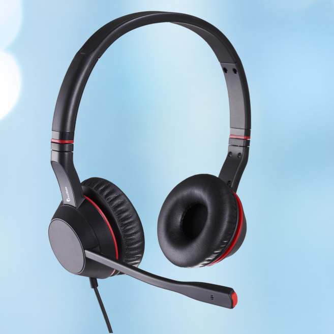 Filemate Headset Freemate DH055TB Stereo Corded Headset