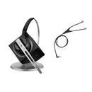 EPOS | Sennheiser DW Office MS Wireless DECT Office Headset with Base Station and Mobile EHS Cable – Skype for Business