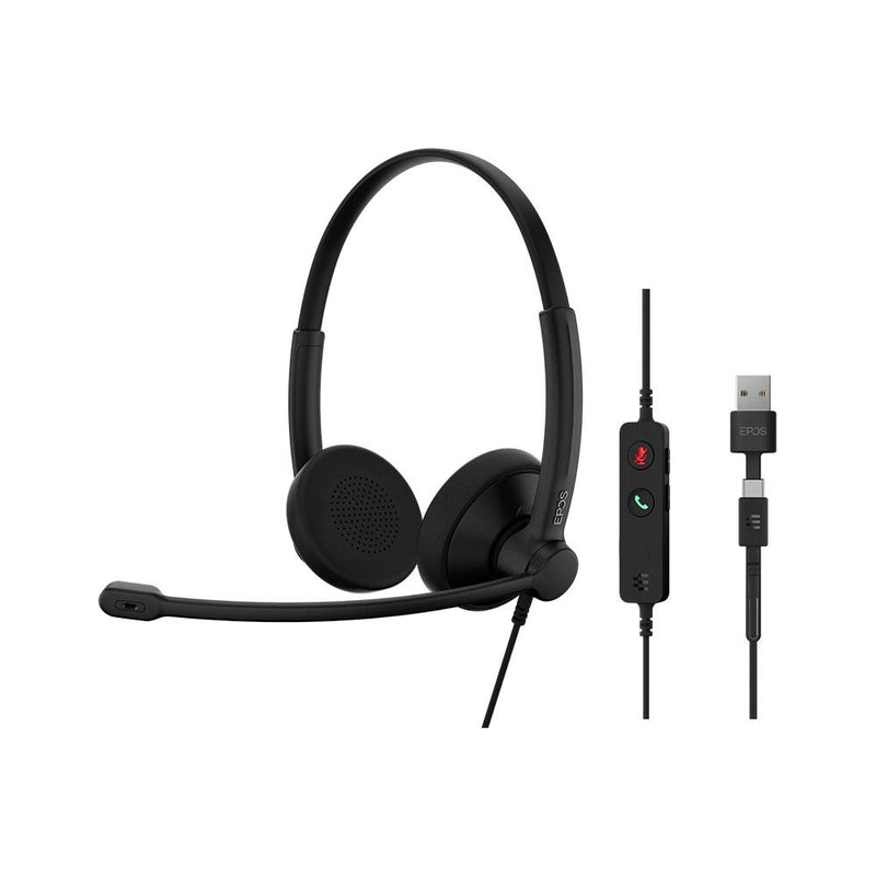EPOS IMPACT 100 UC Stereo USB-C+A Headset