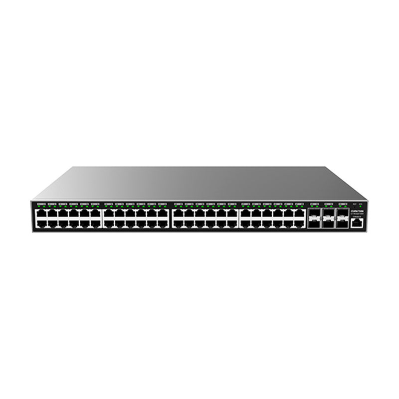 Grandstream GWN7806P Enterprise Layer 2+ PoE Network Switch, 48 x GigE, 6 x SFP+