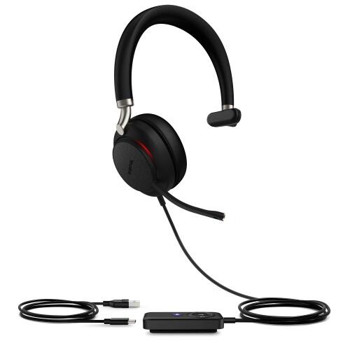 Yealink TEAMS-UH38-M USB (wired), Bluetooth (wireless) Mono Headset, Busy Light