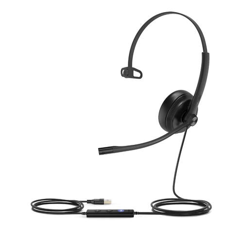 Yealink UH34-LITE-MONO-TEAMS USB (Wired) Mono Headset, for UC and MS Teams