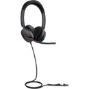 Yealink UH48-DUAL-TEAMS-USB-C/A USB (Wired) Stereo Active Noise Cancelling Headset, UC, MS Teams