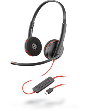 Plantronics Blackwire C3220 Stereo USB-C Headset 209749-101