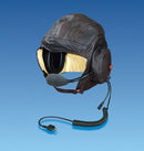 Lynx Leather Helmet