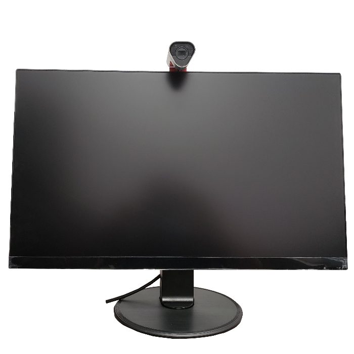 CIS Secure 27” Display with Mounting Bracket for Poly G310 CODEC and Acoustic Camera
