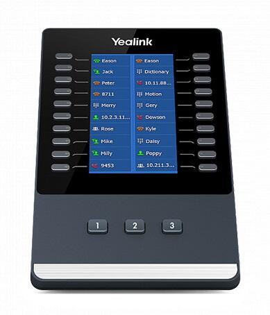 Yealink EXP43 60 Button Expansion Module with Colour Screen
