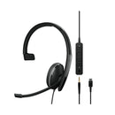 EPOS | Sennheiser ADAPT 135 USB-C II Monaural Headset - UC & 3.5mm