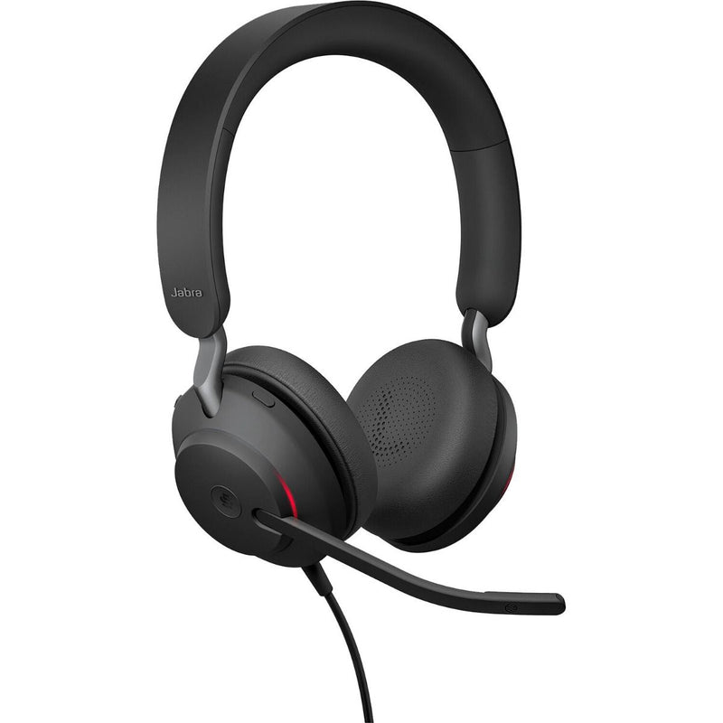 Jabra Evolve2 40 Stereo Wired On-Ear Headset, UC, USB Type-A