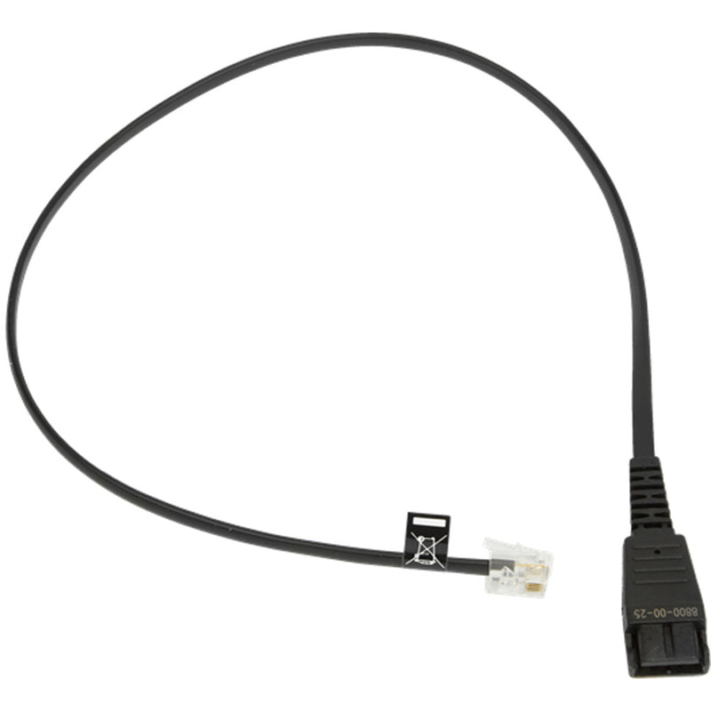 Jabra QD Cord - Straight - Modular Plug