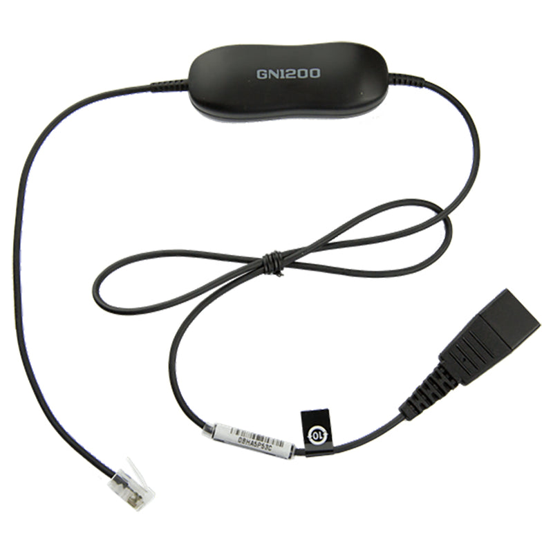 Jabra SmartCord for RJ-9 connections (straight cable)