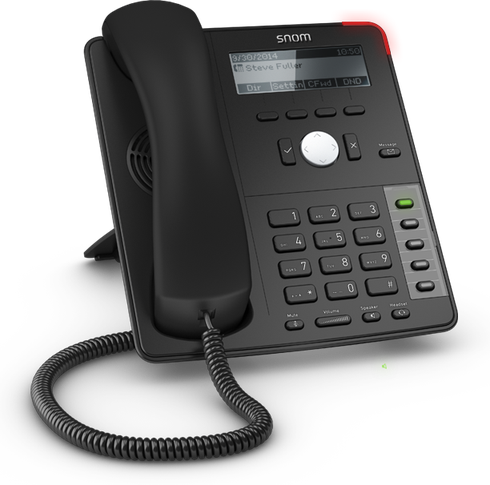 Snom D715 4-Line 5-Button SIP Deskphone Gigabit PoE