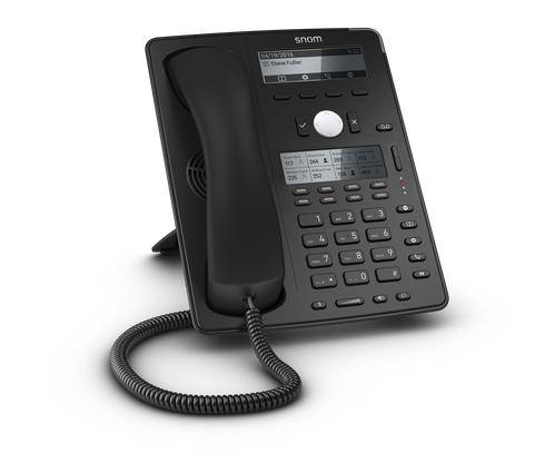 Snom D745 12-Line 8-Button LSS SIP Deskphone Gigabit PoE