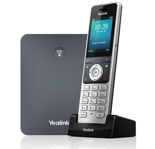Yealink W76P High Performance DECT Phone System, Handset with IP DECT Base